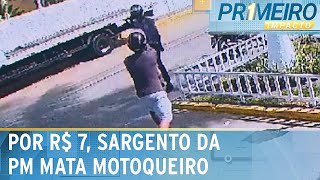 Sargento da PM é preso após matar motociclista de aplicativo | Primeiro Impacto (02/12/24)