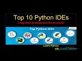 Top 10 Free Python IDEs 2020-21|The Best Python IDEs |The Best Puthon IDEs for beginners