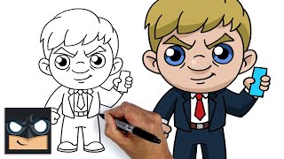 How To Draw Agent Jonesy | Fortnite Season 6