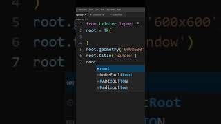 CREATE FIRST WINDOW WITH PYTHON Tkinter...