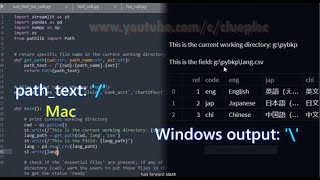 Create File Path That Works With Mac and Windows #pathlib #python