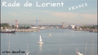 Rade de Lorient vue de Haut ; Marina ; Voilier ; Relax ; Locmiquélic ; Bretagne ; France