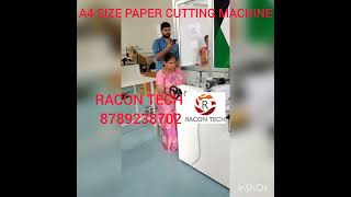 A4 SIZE PAPER CUTTING MACHINE