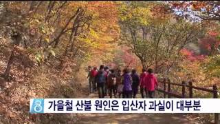 [안동MBC뉴스]가을철 산불은 입산자 과실이 주 원인