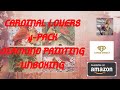 Cardinal Lovers - 4 Pack Diamond Painting Unboxing - Saner Direct on Amazon