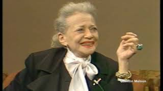 Sylvia Sidney Interview (January 29, 1981)