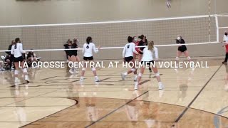 Holmen volleyball 3, La Crosse Central 0