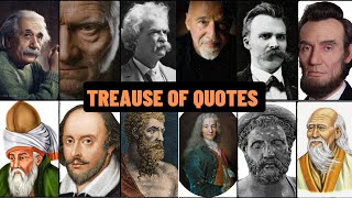 THE GREATEST QUOTES OF ALL TIME from the Most Influential People in History | Treasure Of Quotes |