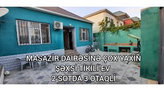 Masazirin Tam Girişində❗Masazir Dairəsinə Çox yaxin!!! 2 SOTDA 3 OTAQLİ KUPÇALİ EV-67000 AZN😱