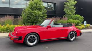 1984 Porsche 911 Carrera Cabriolet - For Sale! - Luxsport.com