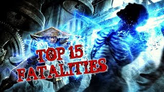 Mortal Kombat X | TOP 15 FATALITIES