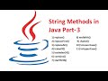 Session- 17 | String Methods in Java | Replacing characters in String | toLowerCase(), toUpperCase()