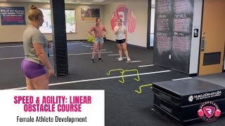 Speed & Agility: LINEAR OBSTACLE COURSE