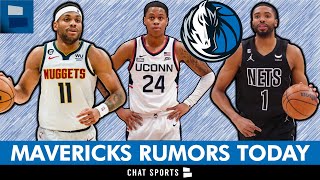 Latest Mavericks Rumors: Trade For Mikal Bridges? Sign Bruce Brown? Draft Jordan Hawkins?