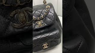 #ForAale Chanel black backpack ｜香奈兒黑色雙肩包