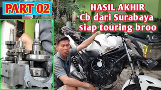 PART 02 ‼️ Hasil akhir perbaikan mesin motor berisik kasar sembuh total halus guys....