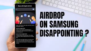 AirDrop on Samsung is Disappointing ? Here is a Demonstration