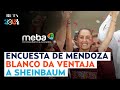 Mendoza Blanco  Asociados Presenta Su Encuesta Y Da Triunfo A Sheinbaum Con 35 Puntos Arriba