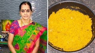 இனிப்பு புட்டு / Navaratri Prasadam Day 06 / Sweet Puttu / Abhinaya's Creation