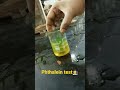 |Phthalein test| #Resorcinol#fluorescent green #fun with experiment👩‍🔬