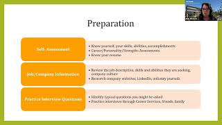 Keys to Successful Interviewing | UC Irvine
