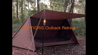 Solo overnight camping trip to test my new tent. #onetigris #camping #adventure