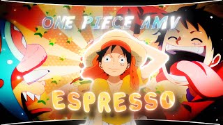 Espresso - One Piece/ Zoro nd Luffy (Edit/AMV) + (Free Project File)