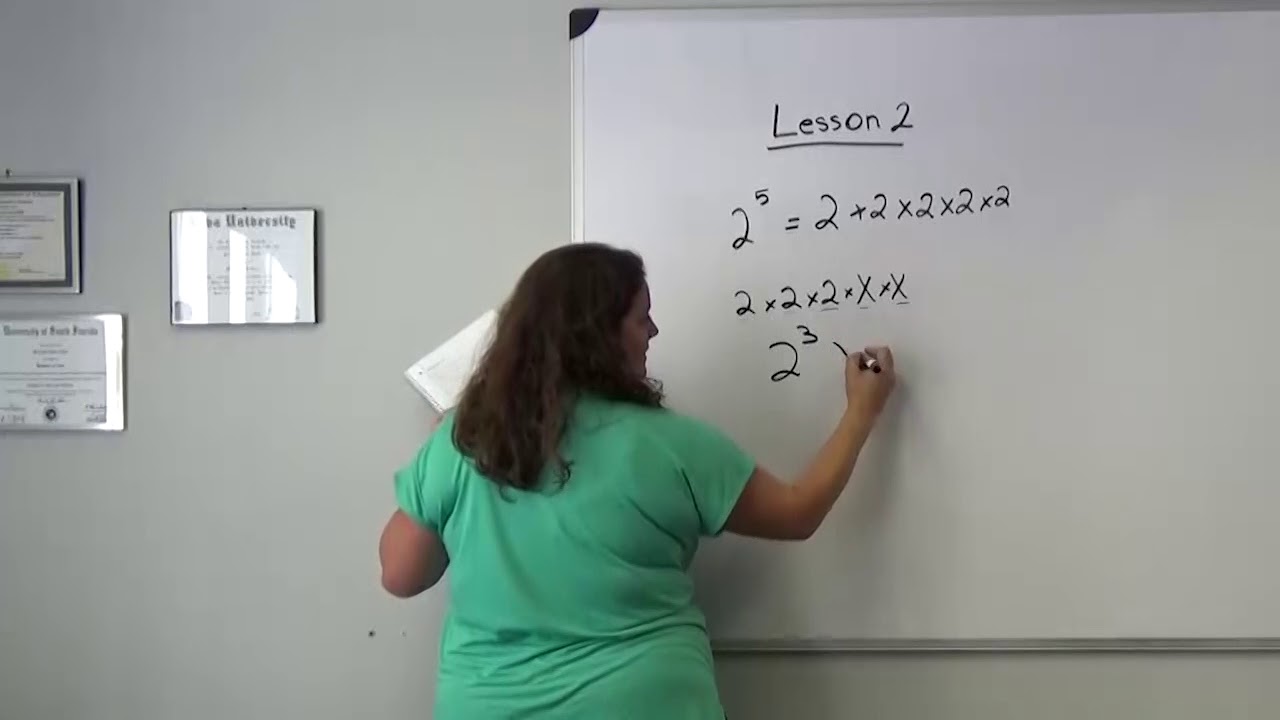 Algebra 1 Lesson 02 - YouTube