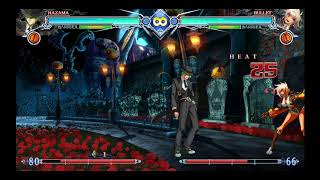 BBCF2 Hazama CH Midscreen Combos