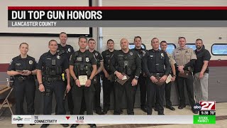 Lancaster County police honored for record 357 DUI arrests
