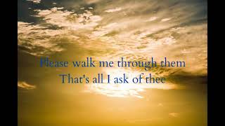 Hold My Hand Today by Glacia Robinson Lyric Video