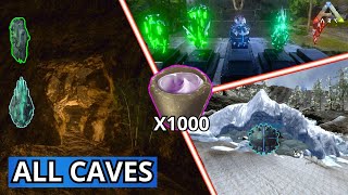 HOW TO COMPLETE ALL CAVES IN 10 MINUTES |EP-8| Ark Survival Evolved Mobile