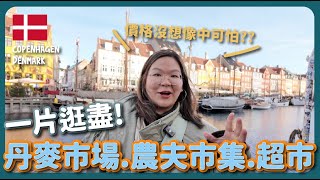 【哥本哈根🇩🇰】一片逛盡「丹麥美食市場、農夫市集、平價超市！」超推薦丹麥餐廳～｜豚長帶團Ep.134  {中英文字幕 CH EN CC}