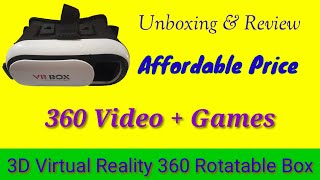 360 VR Box Unboxing & Review | Horror 360 degree Video Game