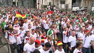 'Fanwalk' brings Germany, Northern Ireland fans together