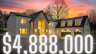 CAPTIVATING $4.8M CLOSTER NJ MANSION IN MAJESTIC EAST HILL