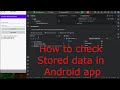 Check Stored Data in Android App | Database Inspector & SharedPreferences using Android Studio