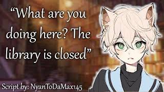 The Library Cat [M4A] [Nervous Catboy Speaker] [Student Listener] [Confession] [Strangers to...?]