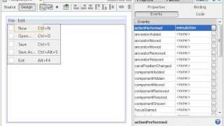 Java Text Editor - 02 - Interface
