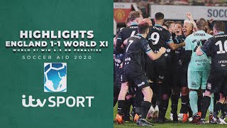 Highlights: Soccer Aid 2020 | England v World XI | ITV Sport