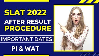 What after SLAT 2022 Result? | slat 2022 After Result Procedure      #slat2022 #slat #symbiosispune