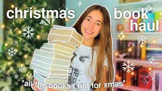 all the books i got for christmas!! 🎄📚 xmas book haul