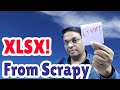 Sending Data to XLSX from Scrapy