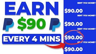 Make $90 Every 4 Min In PayPal Money! (Make Money Online)