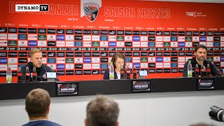 28. Spieltag | FCI - SGD | Pressekonferenz nach dem Spiel