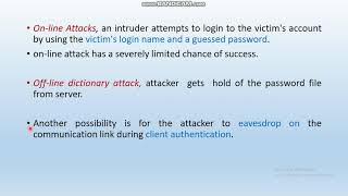 Dictionary attacks-Attack types and defeating dictionary attacks(cryptography)