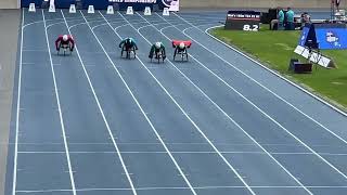 20230715パリ2023世界パラ陸上選手権大会 生馬知季 100m(T54)予選