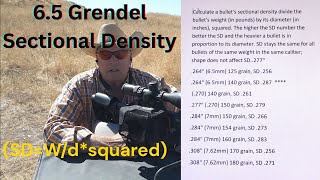 6.5 Grendel | Sectional Density, Proper Bullet and Velocity for Hunters.