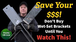 Wet-Set Brackets for Post-Frames - Buy vs. DIY
