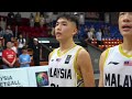 malaysia v thailand full basketball game fiba u18 asia cup 2024 seaba qualifiers